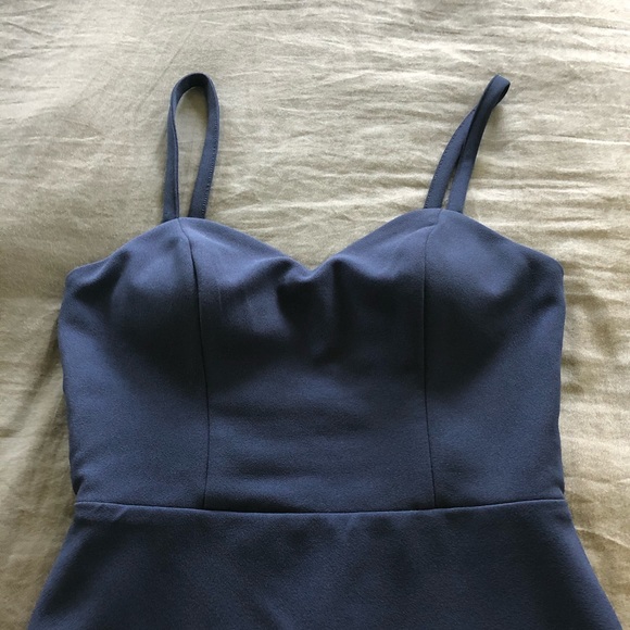 DONATED to local social worker🙏 Sexy navy blue mini dress. - Picture 3 of 3